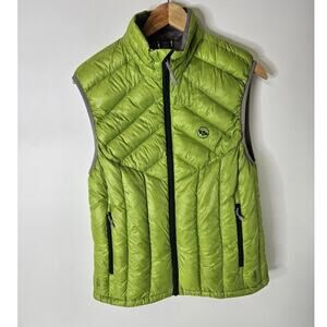 Big Agnes Ways Gulch Down Vest, Green Men's S Camping Outdoors Hiking
